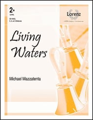 Living Waters Handbell sheet music cover Thumbnail